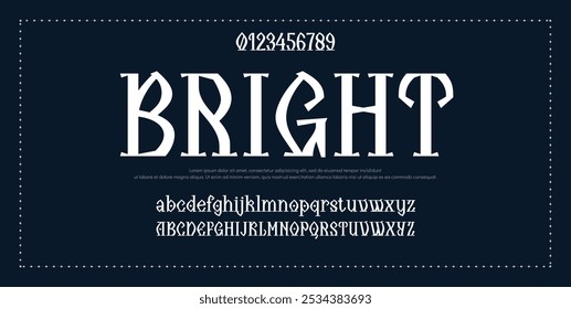Modern minimal abstract alphabet fonts. Typography technology, electronic, movie, digital, music, future, logo creative font. vector illustration