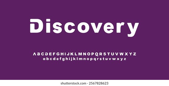 Modern minimal abstract alphabet fonts. Typography technology, electronic, movie, digital, music, future, logo creative font.