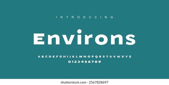 Modern minimal abstract alphabet fonts. Typography technology, electronic, movie, digital, music, future, logo creative font.