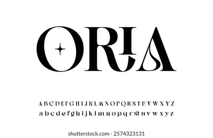 Modern minimal abstract alphabet fonts. Typography technology, electronic, movie, digital, music, future, logo creative font. vector illustration