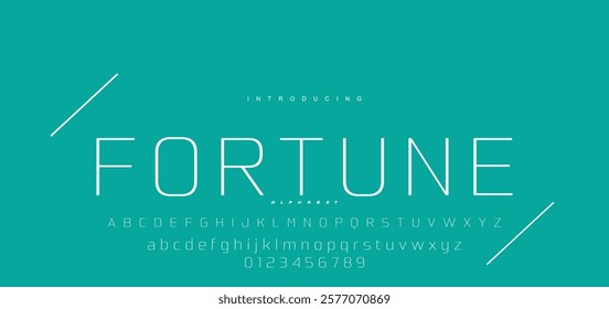 Modern minimal abstract alphabet fonts. Typography technology, electronic, movie, digital, music, future, logo creative font. vector illustration