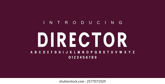 Modern minimal abstract alphabet fonts. Typography technology, electronic, movie, digital, music, future, logo creative font. vector illustration