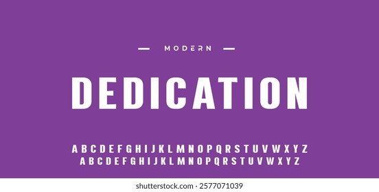 Modern minimal abstract alphabet fonts. Typography technology, electronic, movie, digital, music, future, logo creative font. vector illustration