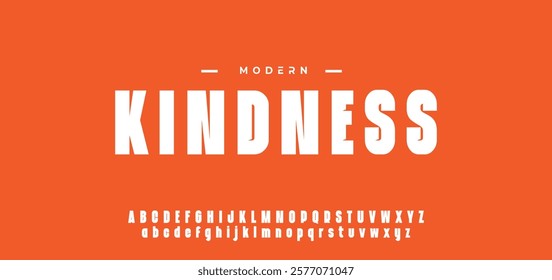 Modern minimal abstract alphabet fonts. Typography technology, electronic, movie, digital, music, future, logo creative font. vector illustration