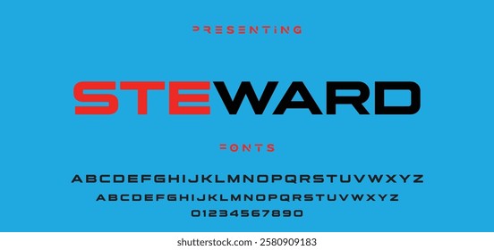 Modern minimal abstract alphabet fonts. Typography technology, electronic, movie, digital, music, future, logo creative font. vector illustration