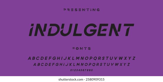 Modern minimal abstract alphabet fonts. Typography technology, electronic, movie, digital, music, future, logo creative font. vector illustration