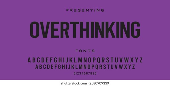 Modern minimal abstract alphabet fonts. Typography technology, electronic, movie, digital, music, future, logo creative font. vector illustration