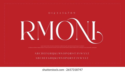 Fontes alfabéticas abstratas mínimas modernas. Tecnologia de tipografia, eletrônico, filme, digital, música, futuro, logotipo fonte criativa.