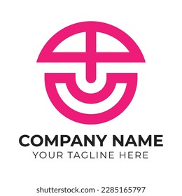 Modern minimal abstract business logo design template for your company