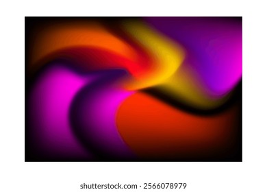 Modern Minimal Abstract Colorful liquid Glowing, Abstract Wave Mesh Gradient Background Wallpaper