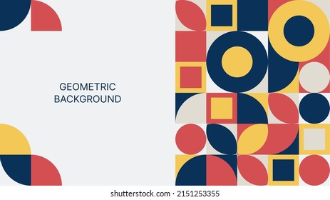 Fondo de forma geométrica abstracto moderno y mínimo. Diseño de textura de fondo vectorial futurista, afiche brillante, banner, plantilla, presentación y diseño web.