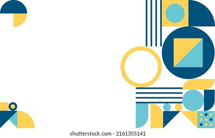 Modern minimal abstract geometric shape background. Futuristic vector background texture design, bright poster, banner, template, presentation, and web design.