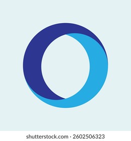 A modern and minimal abstract logo design featuring sleek geometric shapes and a professional aesthetic