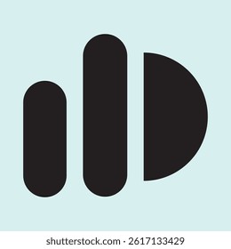 A modern and minimal abstract logo design - Powered by Shutterstock - Get 15% off with code: PIKWIZARD15