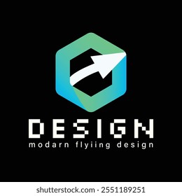 Logotipo abstracto mínimo moderno y Ilustración vectorial