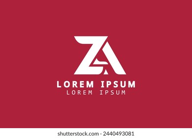 Conjunto abstracto mínimo moderno de la plantilla creativa del diseño del logotipo de la letra