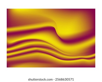 Modern Minimal Abstract Soft Blurred Yellow or Orange colored liquid Glowing  Wave Curve Mesh Gradient Background Design Wallpaper