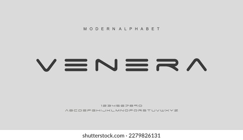 modern minimal alphabet fonts. Science fiction typography sport, technology, fashion, digital, future creative logo font. vector illustration