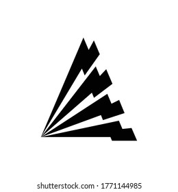 Moderner und minimaler Architekt für Initial Letter A Logo-Design-Inspiration