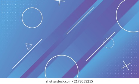banner de fondo mínimo moderno creado con formas geométricas