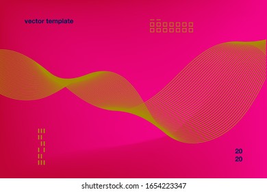 modern minimal background design template with gradient color and abstract shape