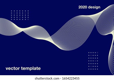 modern minimal background design template with gradient color and abstract shape