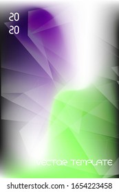 plantilla moderna de diseño de fondo mínimo con color degradado y forma abstracta