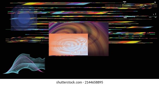 Modern minimal background . Vector design composition with various geometric shapes . Abstract contemporary art . New modernism .
