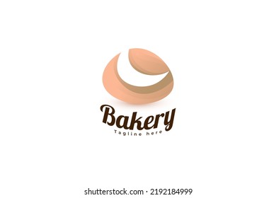 Modern and Minimal Bakery Logo Design. Homemade Simple Cake Badge. Pastry Logo or Icon