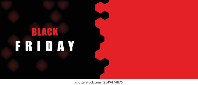  Moderno mínimo fundo Black Friday. Banner de tipografia para Black Friday.