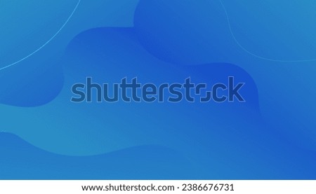 Modern minimal blue background design. Abstract gradient banner vector illustration suitable for wallpaper, web, banner, landing page, and others. vector illustration.