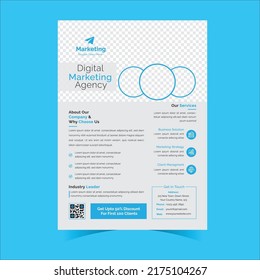 Modern Minimal Business Flyer Template 