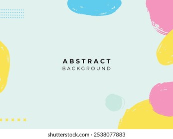 Modern minimal colorful abstract background
