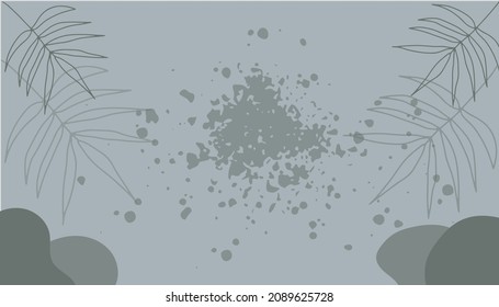 Formas y texturas orgánicas de tipo vectorial de color mínimo y moderno. Diseño contemporáneo de diseño moderno con formas blob, líquidas, florales, izquierdas y abstractas. Tan, desnudo, beige, rosa, azul.