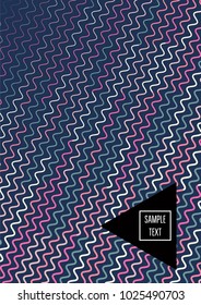 Modern Minimal Cover Design. Trendy Geometric Party, Ads, Music Poster Background. Vector Cool Gift Card, Corporate Identity Template. Geo Blend Magazine Page, Paper Cool Minimal Cover Design.