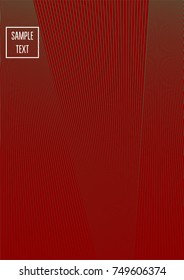 Modern minimal cover. Red green halftone geometrical bright trendy background. Business corporate identity cool linear pattern. Dynamic lines, stripes, waves, zigzag shape presentation minimal cover.
