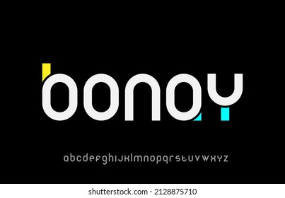 Modern minimal creative alphabet small letter logo design