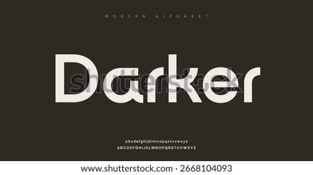 Modern minimal creative alphabet small letter logo design