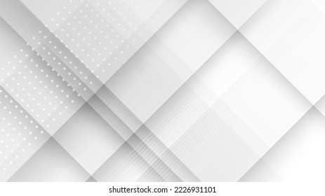 Modern minimal elegant white background with shiny lines