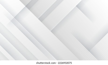 Modern minimal elegant white background with shiny lines