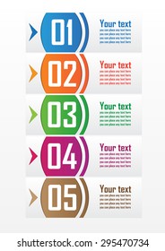 Modern minimal elements for business. Vector illustration