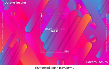 modern Minimal geometric background with gradient colors trendy for gift card, desktop, poster template,  landing page, ui, ux ,cover book,  baner, social media posted, sale, timeline