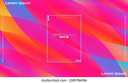 modern Minimal geometric background with gradient colors trendy for gift card, desktop, poster template,  landing page, ui, ux ,cover book,  baner, social media posted, sale, timeline
