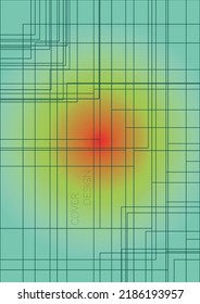 Modernes geometrisches Vektorplakat mit Linien und Farbkreisen. Set abstrakter Hintergründe für Umschläge, Flyer, Vorlagen, Broschüren, Karten, Broschüren, Branding usw.