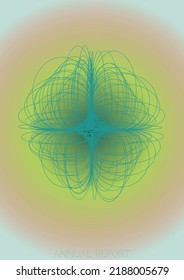 Modern Minimal Geometric Vector Poster Design with Lines and Gradient Colorful Circles. Collection of Abstract Backgrounds for Covers, Flyers, Templates, Booklets, Cards, Brochures, Branding, etc.