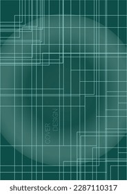 Diseño moderno de póster de vectores geométricos mínimos con líneas y círculos coloridos gradientes. Colección de fondos abstractos para portadas, volantes, plantillas, folletos, tarjetas, folletos, promoción de marca, etc.