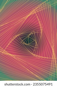 Diseño moderno de póster de vectores geométricos mínimos con líneas y círculos coloridos gradientes. Colección de fondos abstractos para portadas, volantes, plantillas, folletos, tarjetas, folletos, promoción de marca, etc.