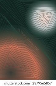 Diseño moderno de póster de vectores geométricos mínimos con líneas y círculos coloridos gradientes. Conjunto de fondos abstractos para portadas, volantes, plantillas, folletos, tarjetas, folletos, promoción de marca, etc.