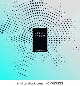 modern minimal halftone effect background