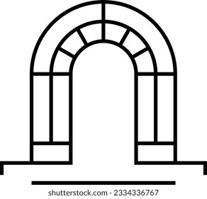 Modern Minimal Icon based EH monogram